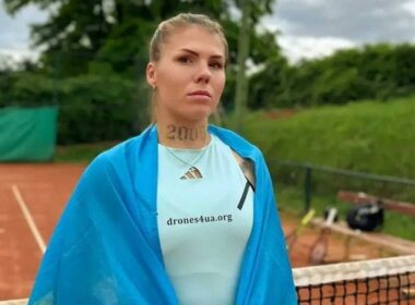 Ukrainian tennis player Oleksandra Oliynykova protests Russia's return