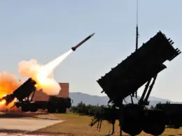 A Patriot air defense missile launcher. Photo: South Korean defense ministry.