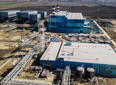 tavrida thermal power plant near simferopol in crimea