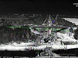 russia sent repair team fix bombed rail bridge crimea—ukraine's drones were waiting · post destroyed railway over north crimean canal near rozdolne occupied crimea 2026 video ukraine's special operations forces