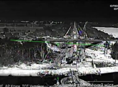 russia sent repair team fix bombed rail bridge crimea—ukraine's drones were waiting · post destroyed railway over north crimean canal near rozdolne occupied crimea 2026 video ukraine's special operations forces