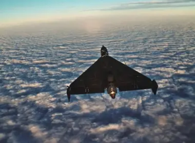 Geran-3 jet-powered Russian attack drone.