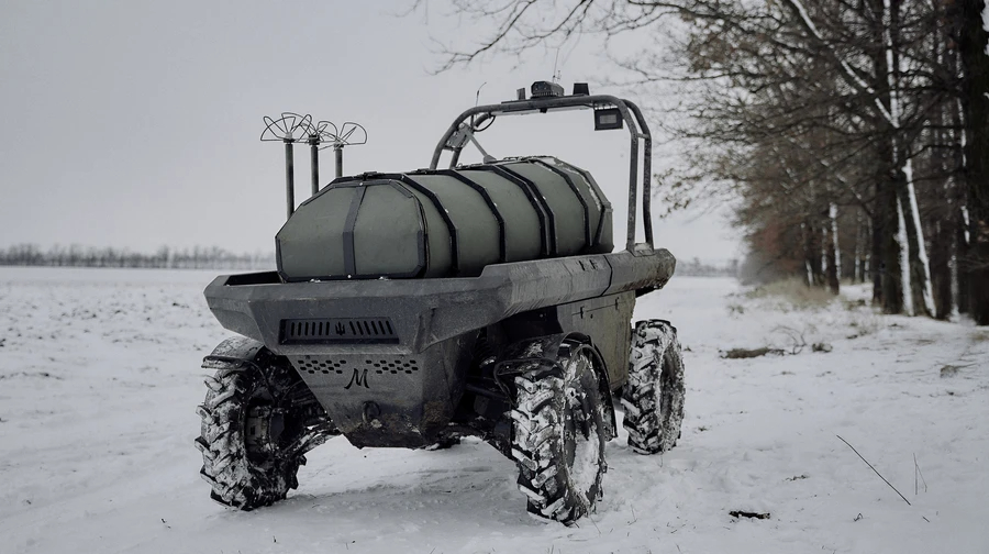 The MAUL unmanned ground vehicle. Source: AIDronesUA