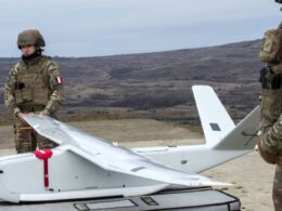 french factory makes drones ukraine firebombed molotov cocktails · post delair dt46 group's best-selling drone during nato exercise romania 9 2026 dt a builds became target sabotage attempt suspected spying