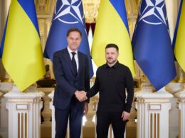 Ukrainian President Volodymyr Zelenskyy and NATO Secretary General Mark Rutte on 3 June 2026. Source: President's Office of Ukraine