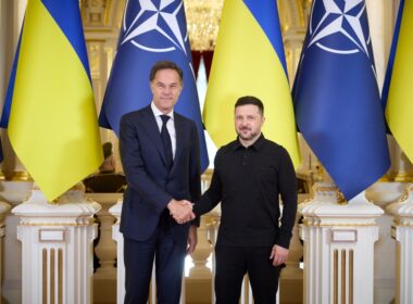 Ukrainian President Volodymyr Zelenskyy and NATO Secretary General Mark Rutte on 3 June 2026. Source: President's Office of Ukraine