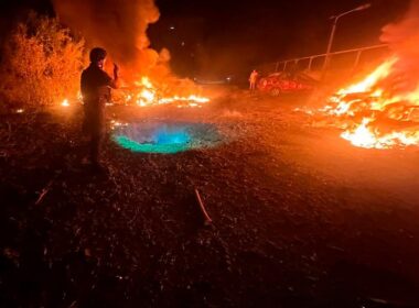 russian missiles kill three wound six chuhuiv drones injure 15 kharkiv including one-year-old · post fire burns amid rubble destroyed building after strike oblast 9 2026 fdd39292-265f-4a90-a09d-e1288a16f6ae ukraine news ukrainian