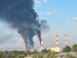 rosneft's kuibyshev refinery joins syzran novokuibyshevsk offline after ukrainian drone strike yesterday · post fires raging kuybyshevsky oil samara russia 10 2026 fires-rage-at-samara-kuybyshevsky-oil-refinery ukraine news reports
