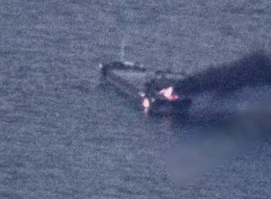 russian drone kills egyptian cook civilian cargo ship black sea · post burning after strike 22 2026 ukr navy ukraine news ukrainian reports