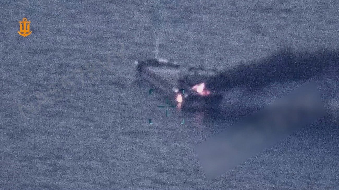 russian drone kills egyptian cook civilian cargo ship black sea · post burning after strike 22 2026 ukr navy ukraine news ukrainian reports
