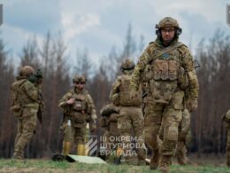 Ukrainian soldiers of the 1st Assault Battalion, 3rd Infantry Brigade. Photo: 1st Assault Battalion