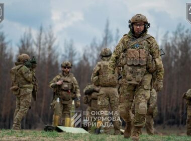 Ukrainian soldiers of the 1st Assault Battalion, 3rd Infantry Brigade. Photo: 1st Assault Battalion