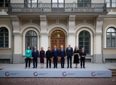 Leaders gathered at the Nordic-Baltic Summit in Estonia, 9 June 2026. Photo: Zelenskyy