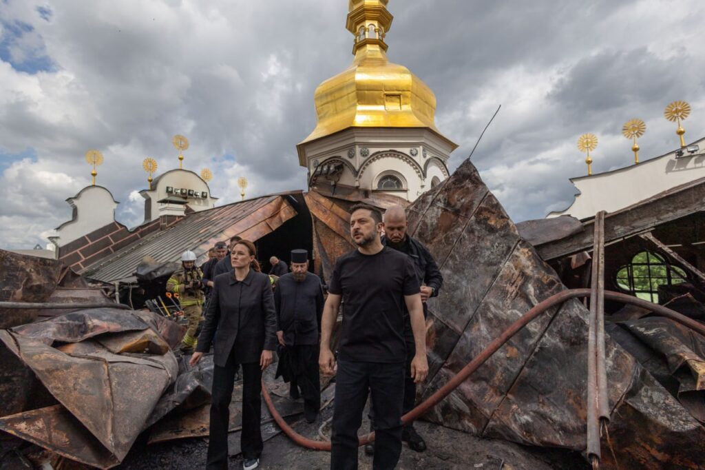 Russia Strikes Ukraine Hours After Putin Congratulates Trump