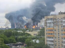 Aftermath of the attack on Moscow, 18 June 2026. Credit: Exilenova+