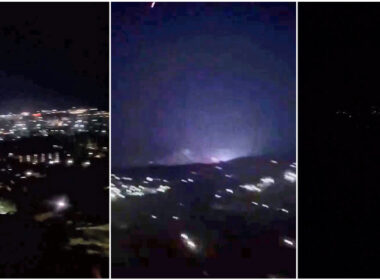 crimea's grid takes another night strikes yalta sevastopol lose power · post three-frame sequence strike energy infrastructure simferopol subsequent blackout occupied crimea overnight 25 2026 video exilenova+ power-facilitiy-goes-boom-crimea ukraine news