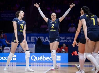 Ukrainian national team secured its first victory at the elite level