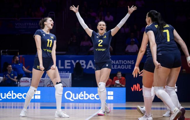 Ukrainian national team secured its first victory at the elite level