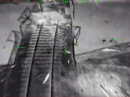 ukraine's special forces disabled rail bridge feeding russian-occupied crimea · post ukrainian strike drone shows damage railway over north crimean canal near rozdolne occupied overnight 18 2026 screenshots video operations