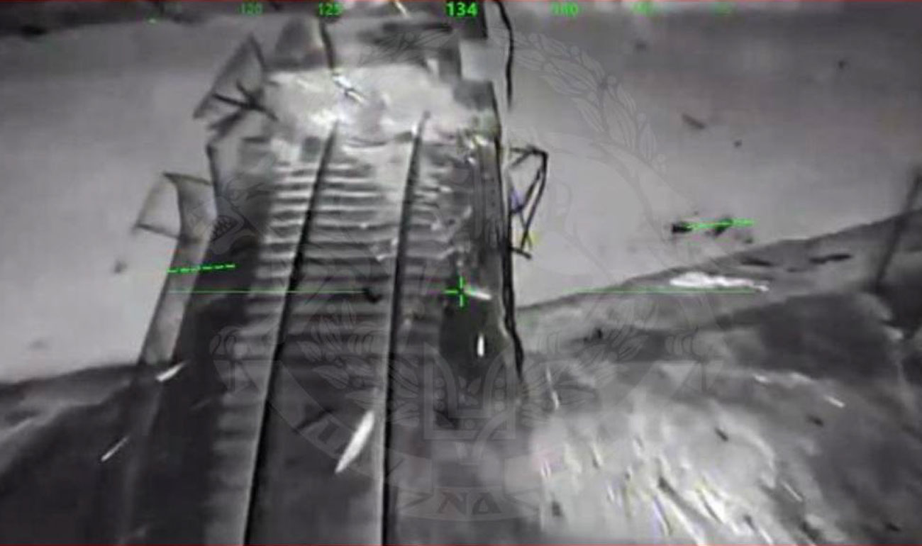 ukraine's special forces disabled rail bridge feeding russian-occupied crimea · post ukrainian strike drone shows damage railway over north crimean canal near rozdolne occupied overnight 18 2026 screenshots video operations