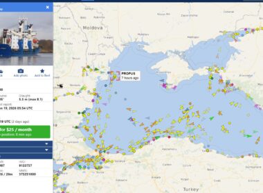 russian drones kill one sailor wound five attack two civilian ships black sea · post ship-tracking 19 2026 vessels ukraine's odesa ports stay hidden because switch off location trackers avoid