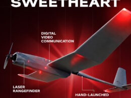 The Ukrainian fixed-wing aircraft, called Sweetheart. Credit: General Chereshnia