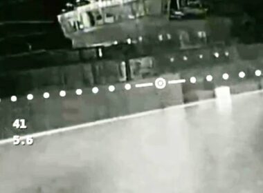 russian munitions cargo ship hit same berdiansk berth two nights running · post loaded ammunition port occupied moments before ukrainian drone strike момент ураження суховантажу з боєприпасами в порту бердянська