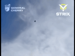 The image shows the Bullet counter-drone interceptor designed to chase down Russia's jet-powered Shahed and Geran-4 drones. Source: General Cherry