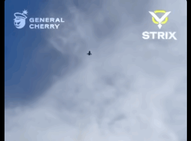 The image shows the Bullet counter-drone interceptor designed to chase down Russia's jet-powered Shahed and Geran-4 drones. Source: General Cherry