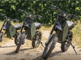 Ukrainian-made WOLFSTORM electric motorcycles. Source: Ukraine's Defense Ministry