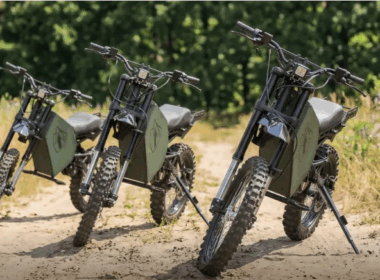 Ukrainian-made WOLFSTORM electric motorcycles. Source: Ukraine's Defense Ministry