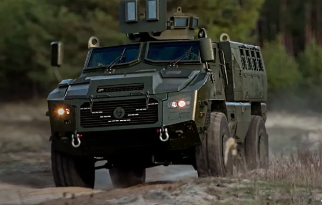 Ukraine codifies armored vehicle with dome of 10 e