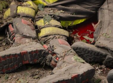 russia kills four firefighters kharkiv hitting same spot twice one night · post rescuer killed site russian repeat strike overnight 15 2026 фото ігор клименко ukraine news ukrainian reports