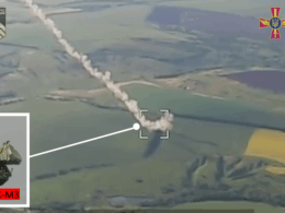 Ukrainian drones killed a Russian Buk-M3 air defense system. Credit: Lasar's Group