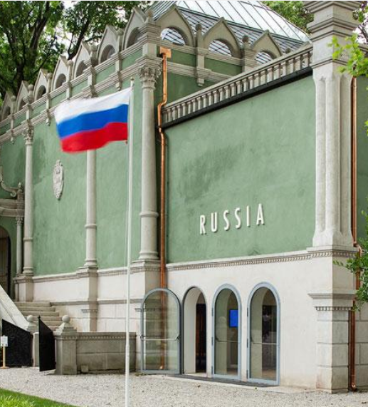 A Russian pavillon at the Venice Biennale. Source: Labiennale