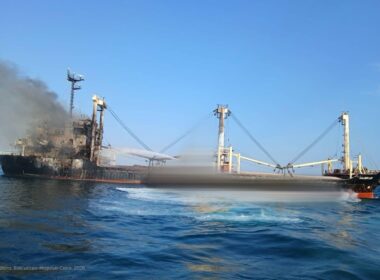 ten dead russia strikes turkish-owned bulk carrier off odesa · post civilian golden leo ablaze after russian missiles hit left cargo corn black sea 19 2026 ukraine's navy struck foreign-flagged