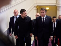 Ukrainian President Volodymyr Zelenskyy during a meeting with French President Emmanuel Macron on 13 July 2026. Source: President's Office