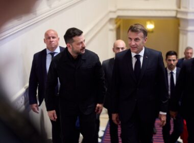 Ukrainian President Volodymyr Zelenskyy during a meeting with French President Emmanuel Macron on 13 July 2026. Source: President's Office