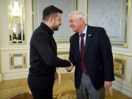 President of Ukraine Volodymyr Zelenskyy met with US Senator Lindsey Graham on 10 July, in Kyiv. Source: the Ukrainian President's Office