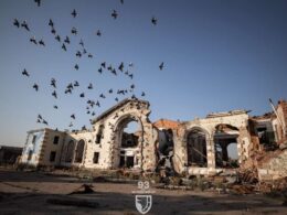 Destroyed Kostiantynivka