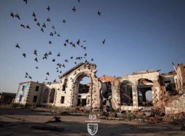 Destroyed Kostiantynivka
