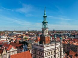 The image shows the Polish city of Poznan. Source: The Poznan City Council