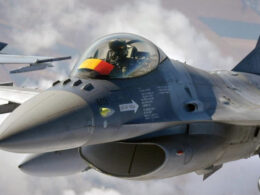Romanian Air Force F-16 Fighting Falcon jet. Photo: Romanian Defense Ministry
