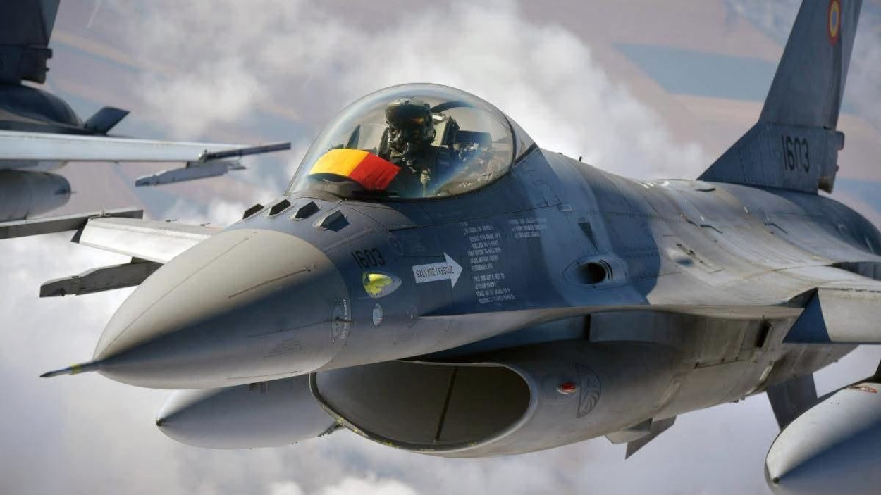Romanian Air Force F-16 Fighting Falcon jet. Photo: Romanian Defense Ministry