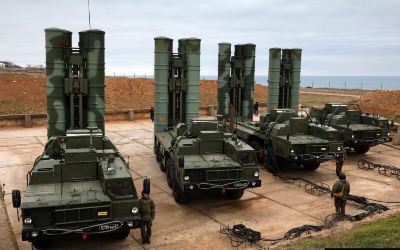 russia's arctic bases sit near-naked air defenses vanish guard moscow refineries burning inland · post s-400 defense missile launcher vehicles 2018 file sergei malgavko/tass rferl ukraine news ukrainian reports