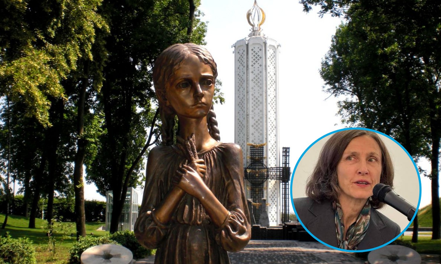 Marta Baziuk, executive director of HREC and lead scholar behind the Holodomor genocide course on Coursera