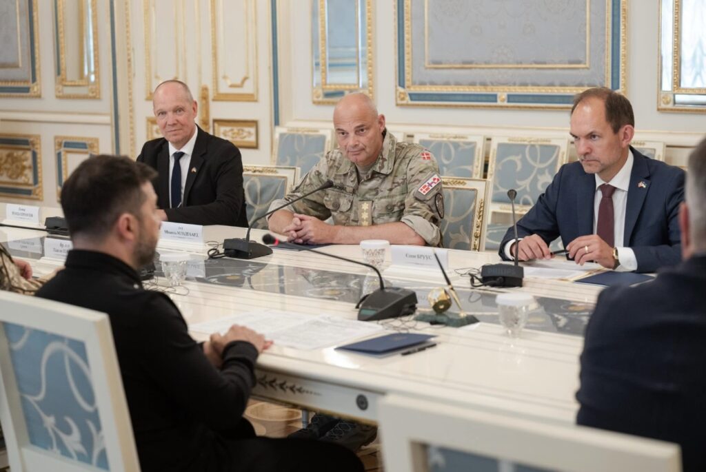 Representatives of Denmark during a meeting with the President of Ukraine on 30 June 2026. Photo