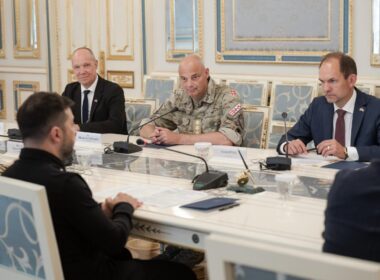 Representatives of Denmark during a meeting with the President of Ukraine on 30 June 2026. Photo