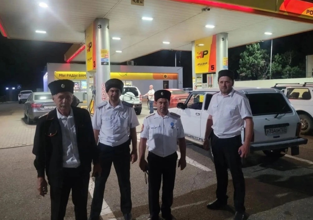 rostov oblast sent cossacks to keeporder at the fuel queues