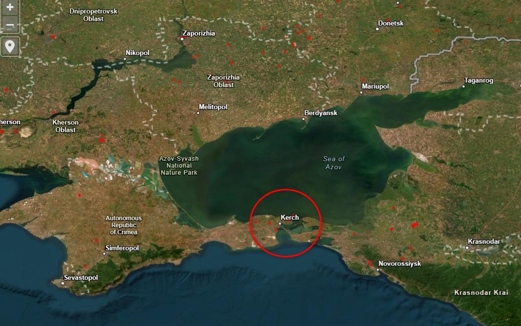 one russian ship every 112 minutes over six days ukraine hits 14 more vessels total tally nears 100 · post fires occupied south including crimea sea azov 12 2026 hnapu6cxkaaziaj